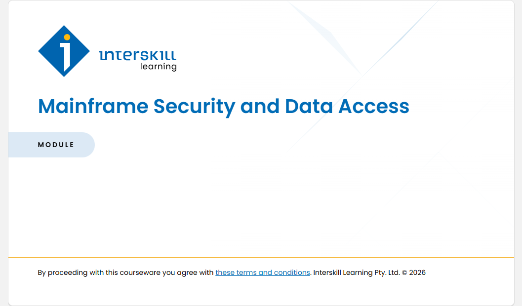 Mainframe Security and Data Access Mainframe Security and Data Access - Mainframe Security and Data Access screenshot